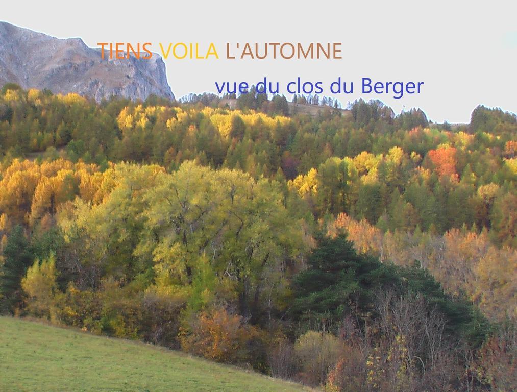 Le Clos Du Berger Le Sauze Esterno foto