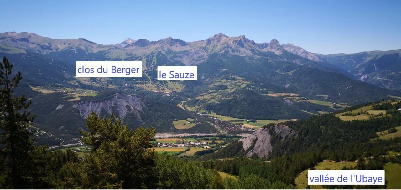 Le Clos Du Berger Le Sauze Esterno foto