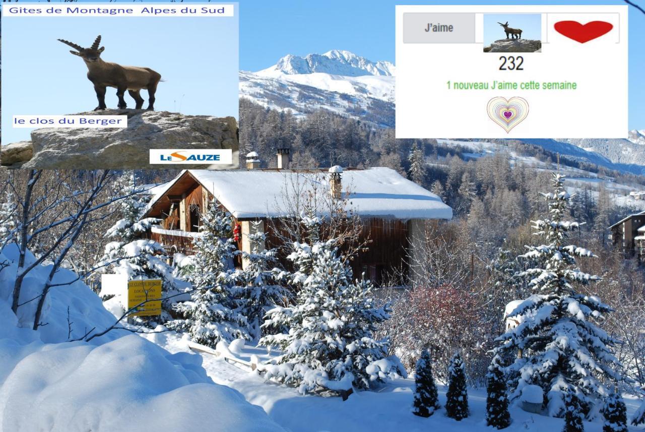 Le Clos Du Berger Le Sauze Esterno foto